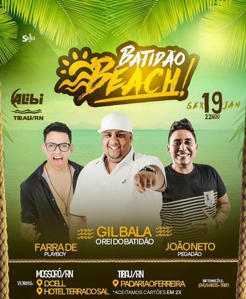 Farra de Playboy, Gil Bala e João Neto Pegadão - Batidão Beach