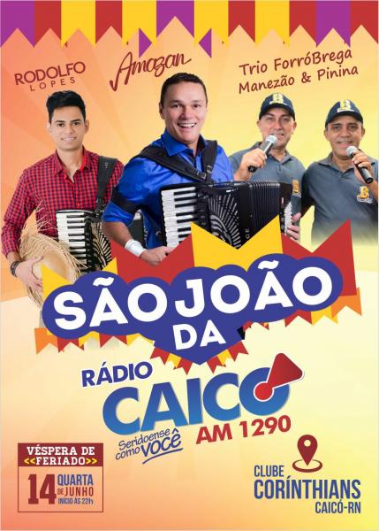 Rodolfo Lopes, Amazan e Trio ForróBrega - São João da Rádio Caicó