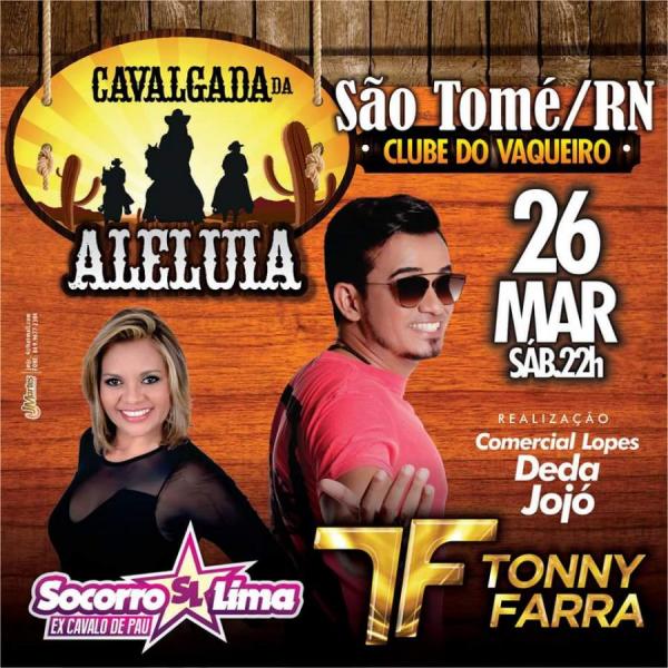 Socorro Lima e Tonny Farra - Cavalgada da Aleluia