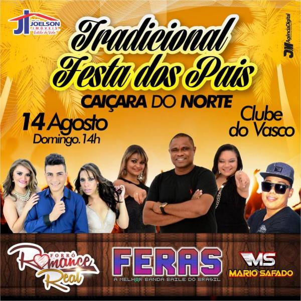 Forró Romance Real, Banda Feras e Mario Safado - Festa dos Pais