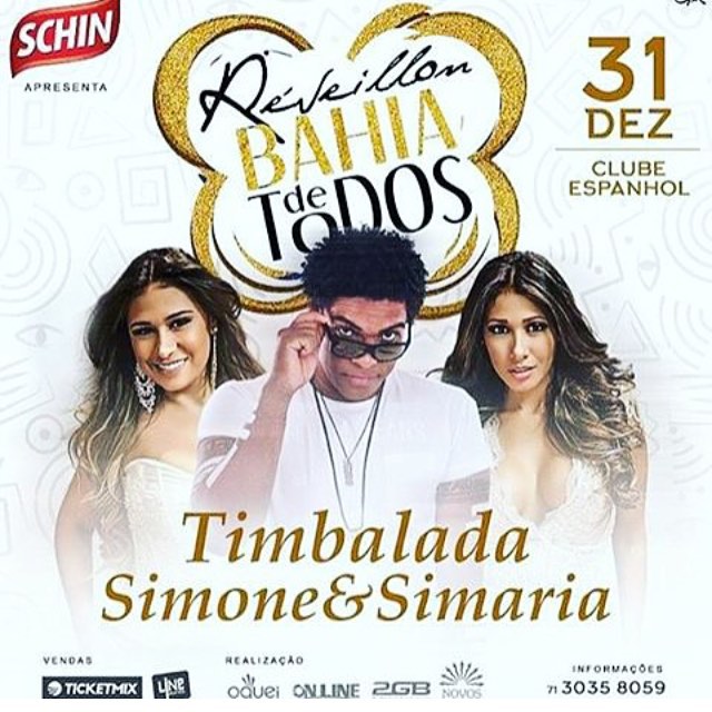 Timbalada e Simone & Simaria - Réveillon Bahia de Todos