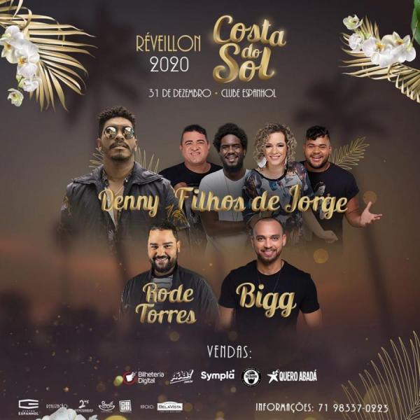 Filhos de Jorge, Rode Torres, Denny Denan e Bigg - Réveillon Costa do Sol 2020