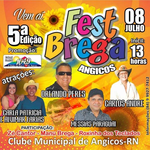 Orlando Peres, Carla Patrícia & Alvimar Farias, Messias Paraguai e Carlos Andre - 5º Fest Brega