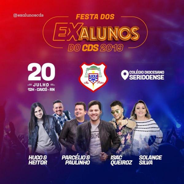 Hugo & Hector, Parcélio & Paulinho, Isac Queiroz e Solange Silva - Festa dos Ex-Alunos