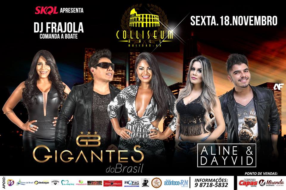 DJ Frajola, Aline e Dayvid e Gigantes do Brasil