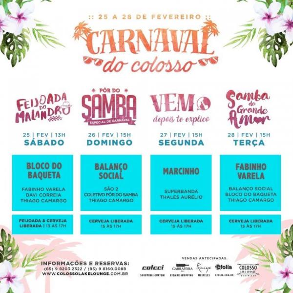 Fabinho Varela, Balanço Social, Bloco do Baqueta e Thiago Camargo - Samba do Grande Amor