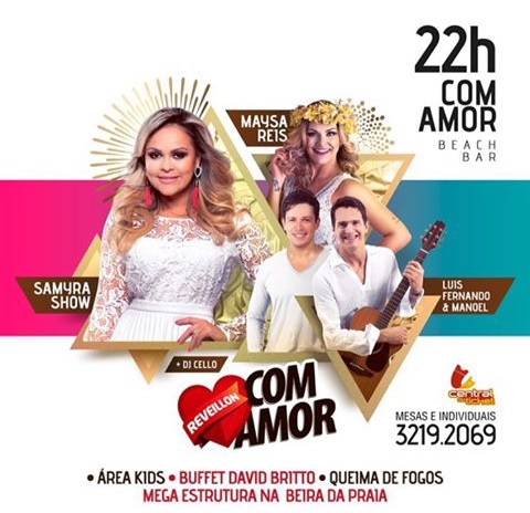 Samyra Show, Maysa Reis, Luis Fernando & Manoel e Dj Cello