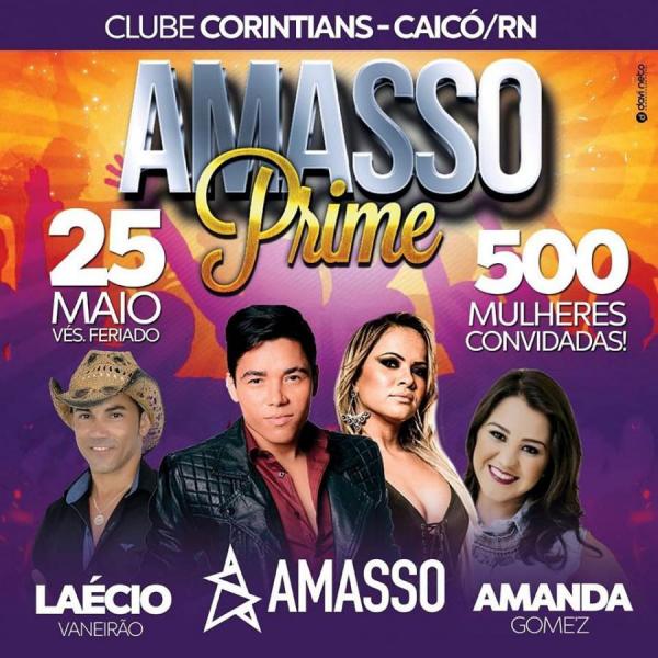 Forró do Amasso, Laércio Vaneirão e Amanda Gomez - Amasso Prime