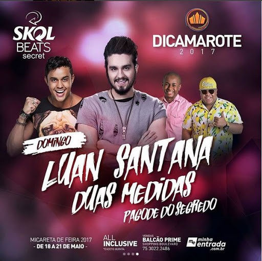 Luan Santana, Duas Medidas e Pagode do Segredo