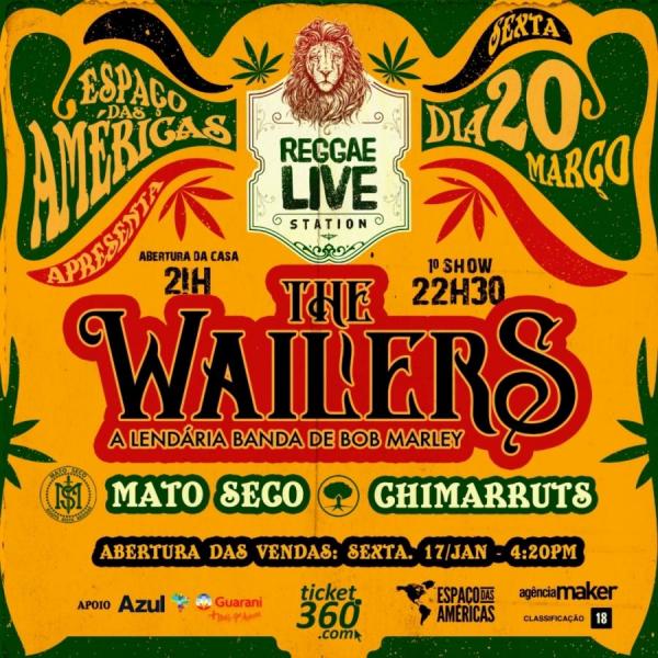 SUSPENSO - The Wailers, Mato Seco  e Chimarruts - Reggae Live Station