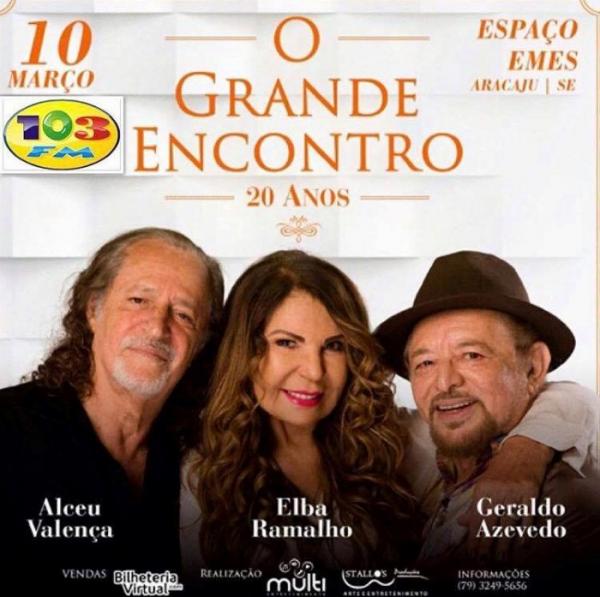 Alceu Valença, Elba Ramalho e Geraldo Azevedo