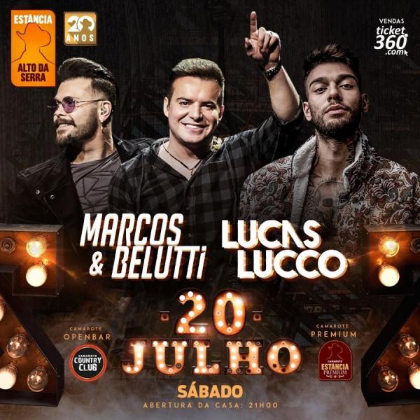 Marcos & Belutti e Lucas Lucco