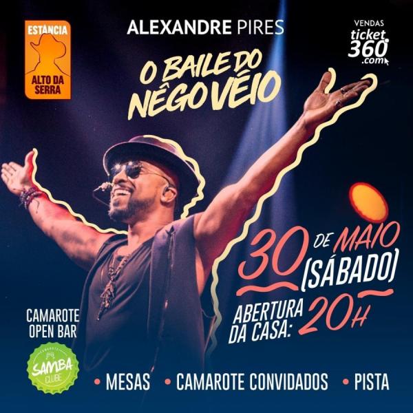 SUSPENSO - Alexandre Pires - O Baile do Nêgo Véio