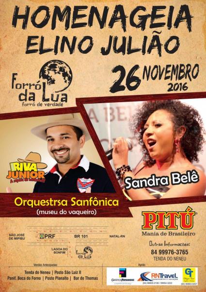 Sandra Belê, Riva Junior e Orquestra Sanfônica do Museu do Vaqueiro