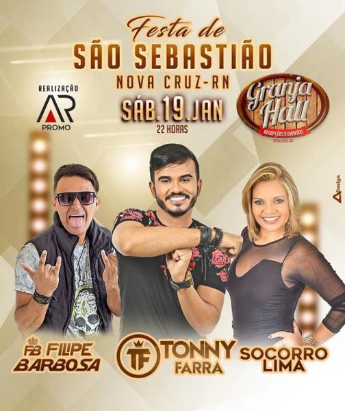 Filipe Barbosa, Tony Farra e Socorro Lima