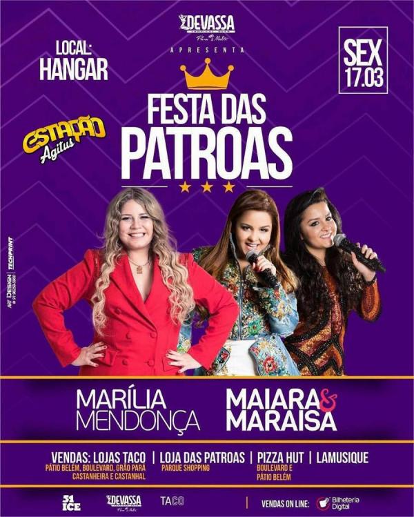 Marília Mendonça e Maiara & Maraisa - Festa das Patroas