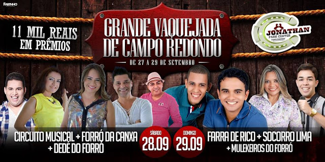 Circuito Musical, Forró da Canxa e Dedé do Forró