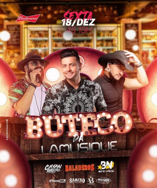Betto & Naldo, Baladeiros e Cayan Ribeiro - Buteco da LaMusique