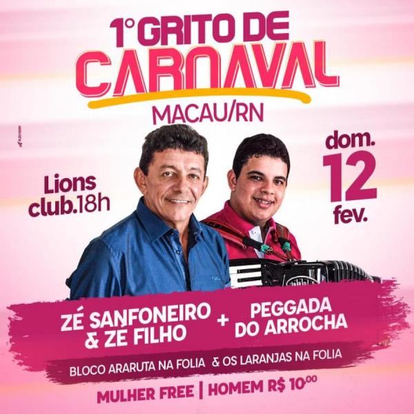 Zé Sanfoneiro & Zé Filho e Peggada do Arrocha - 1º Grito de Carnaval