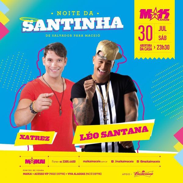 Léo Santana e Xatrez - Noite da Santinha