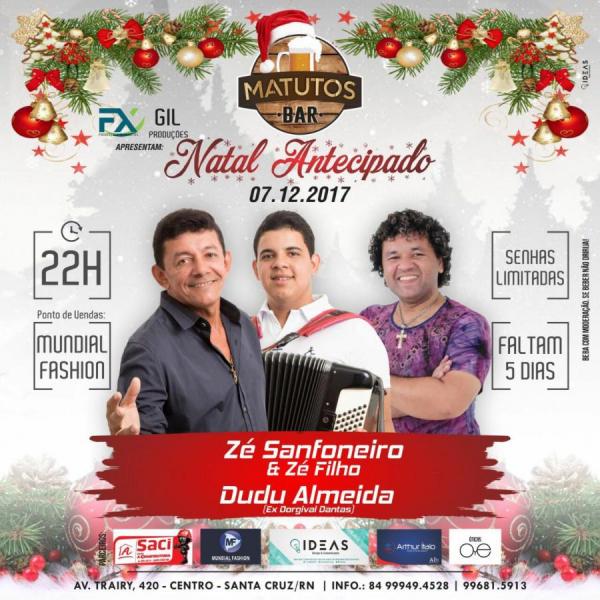 Zé Sanfoneiro & Zé Filho e Dudu Almeida - Natal Antecipado