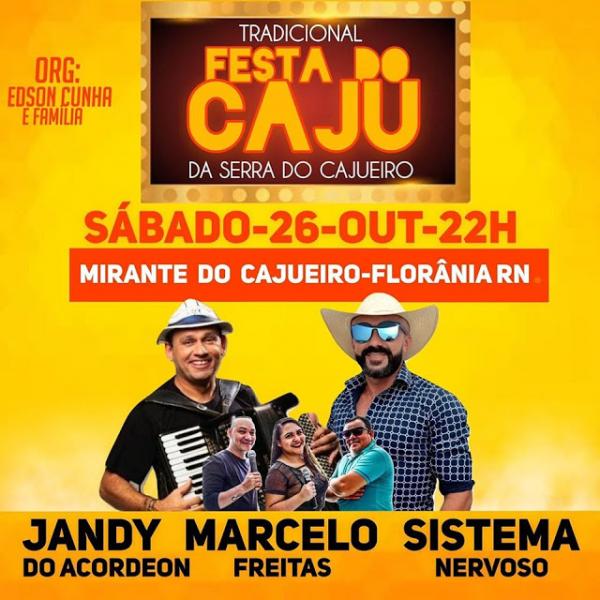 Jandy do Acordeon, Marcelo Freitas e Sistema Nervoso - Festa do Caju
