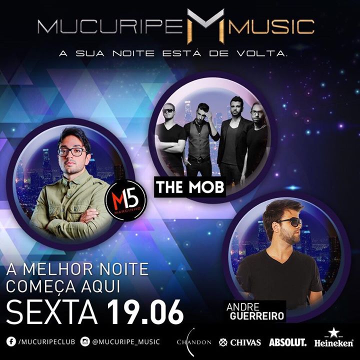 The Mob, M15 e André Guerreiro