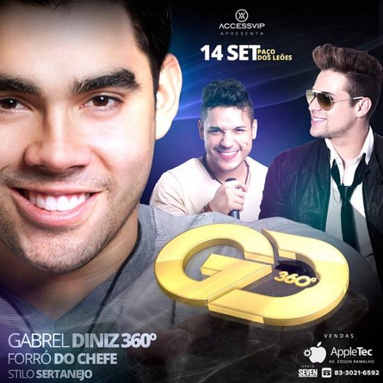 Gabriel Diniz, Forró do Chefe e Stilo Sertanejo - GD 360º