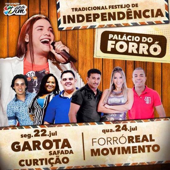 Forró Real e Forró do Movimento - Festejo de Independência