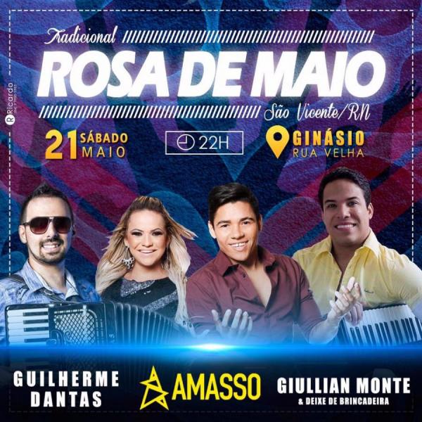 Guilherme Dantas, DDB e Forro do Amasso - Rosa de Maio