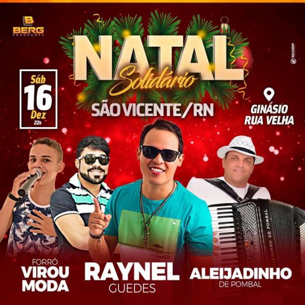 Forró Virou Moda, Raynel Guedes e Aleijadinho de Pombal - Natal Solidário