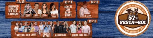 Mastruz com Leite, Cavalo de Pau, Magníficos e Limão com Mel - Festa do Boi