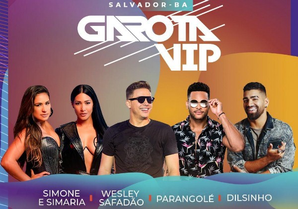 Wesley Safadão, Simone e Simaria, Dilsinho e Parangolé - Garota VIP