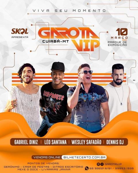 Wesley Safadão, Léo Santana, Dennis DJ e Gabriel Diniz - Garota VIP