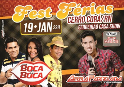 Forró Boca a Boca e Arrapazziada - Fest Férias
