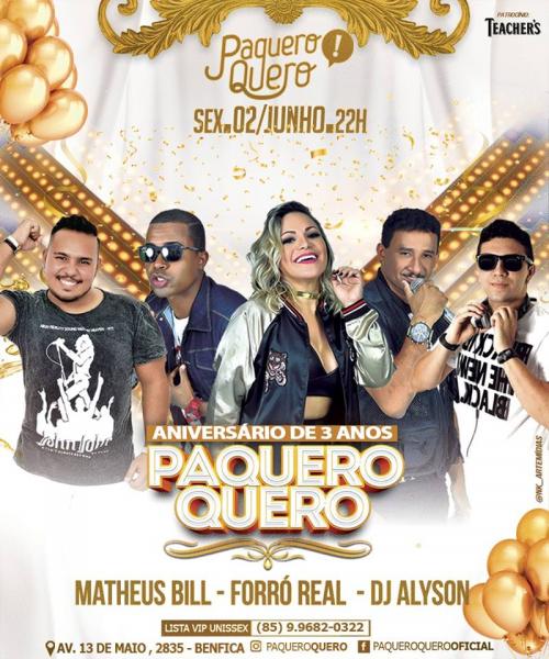 Matheus Bill, Forró Real e Dj Alyson