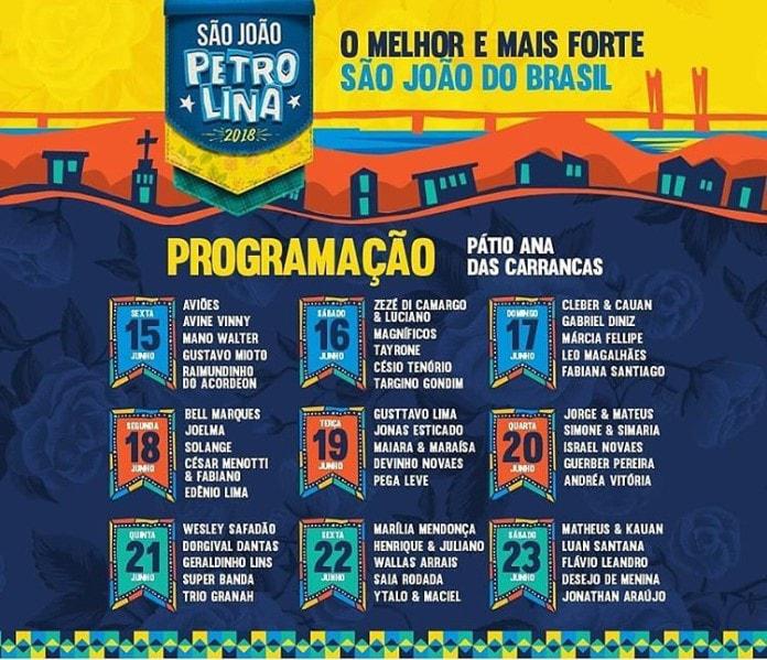 Pega Leve, Jonas Esticado, Devinho Novaes, Gusttavo Lima e Maiara & Maraisa