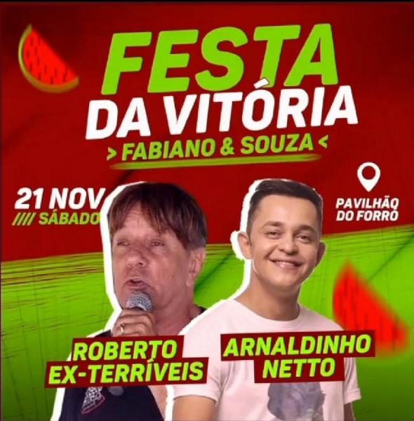 Roberto Ex- Terríveis e Arnaldinho Netto - Festa da Vitória