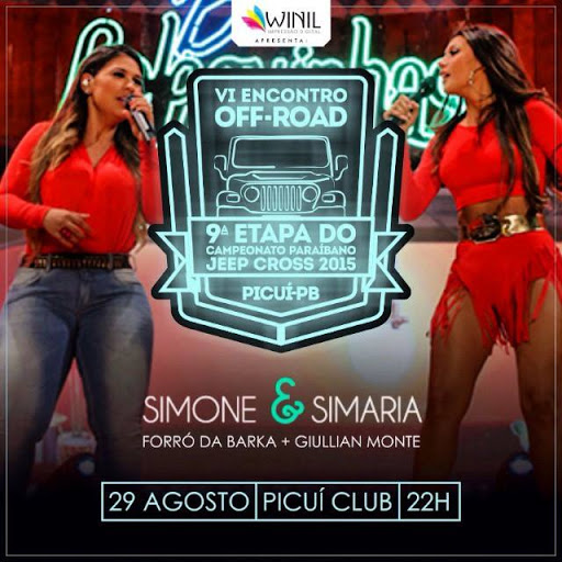 Simone & Simaria, Forró da Barka e Giullian Monte - VI Encontro Off-road