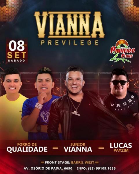 Forró de Qualidade, Junior Vianna e Lucas Payzim