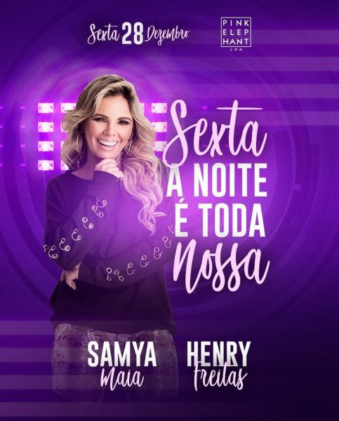 Samya Maia e Hnery Freitas