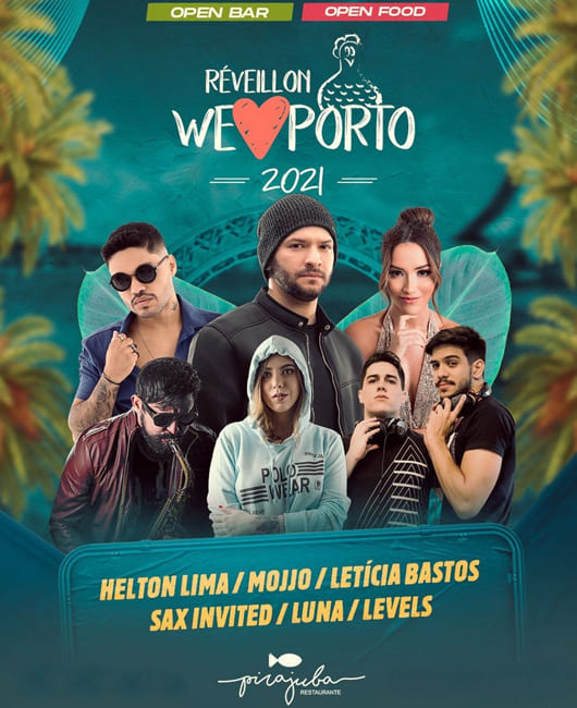 Helton Lima, Mojjo, Letícia Bastos, Sax Invited, Lunae Leves - We Love Porto