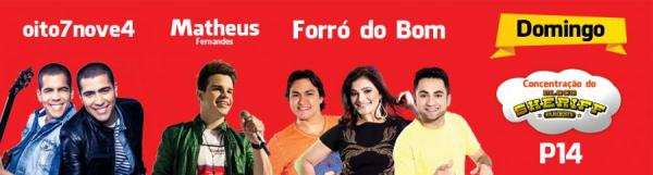 Oito7Nove4, MAtheus Fernandes e Forró do Bom