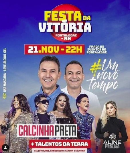 Calcinha Preta e Alines Reis - Festa da Vitória