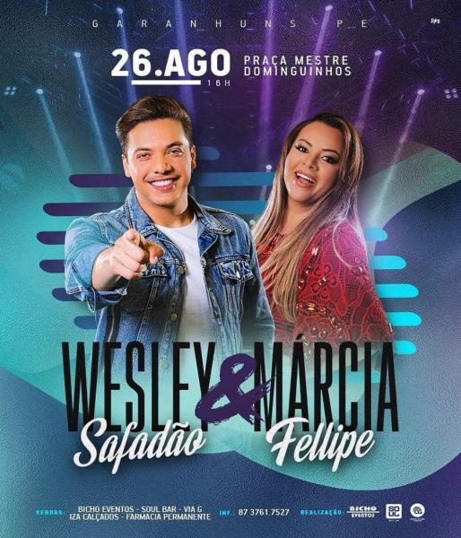 Wesley Safadão e Márcia Fellipe