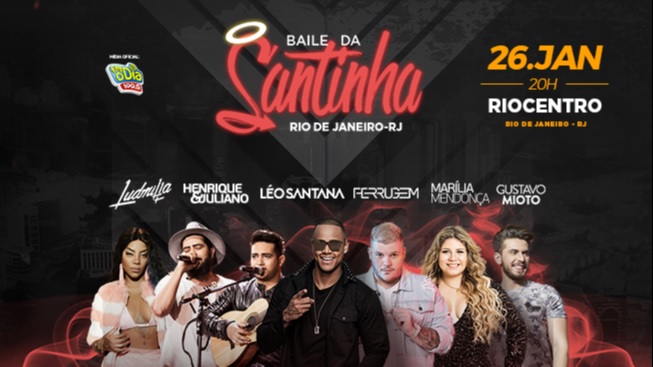 Léo Santana, Marília Mendonça, Ferrugem, Henrique e Juliano, Ludmilla e Gustavo Mioto - Baile da Santinha 2019