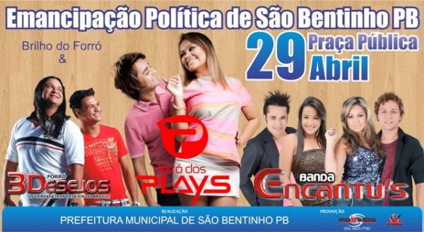 Forró dos Plays, Banda Encantus e Forró 3 Desejos