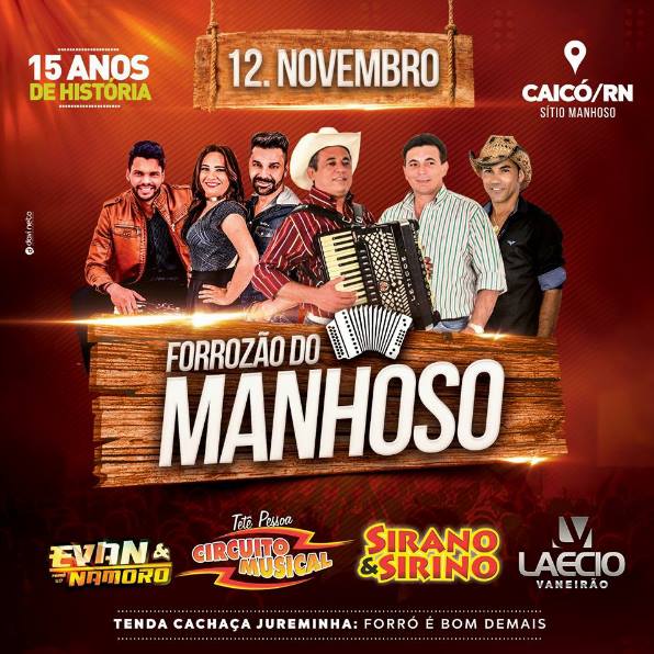 Evan e Namoro, Circuito Musical, Sirano e Sirino e Laecio Vaneirão