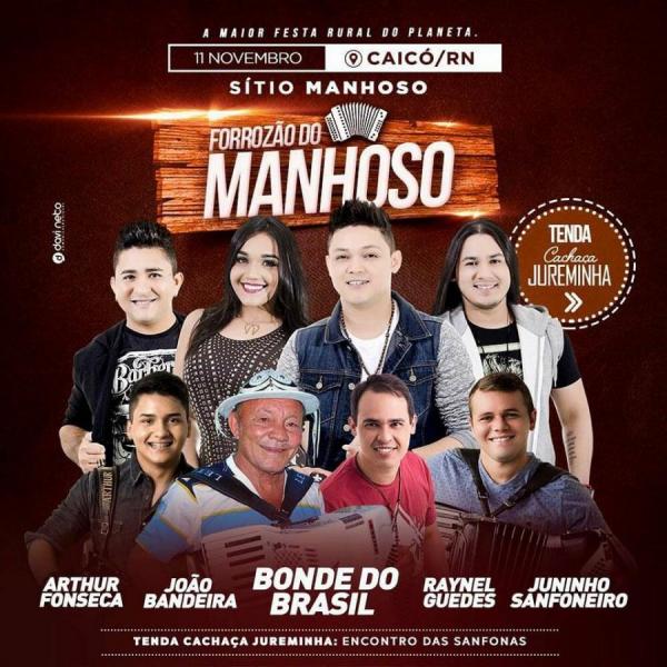 Bonde do Brasil, Arthur Fonseca, João Bandeira, Raynel Guedes e Juninho Sanfoneiro - Forrozão do Manhoso