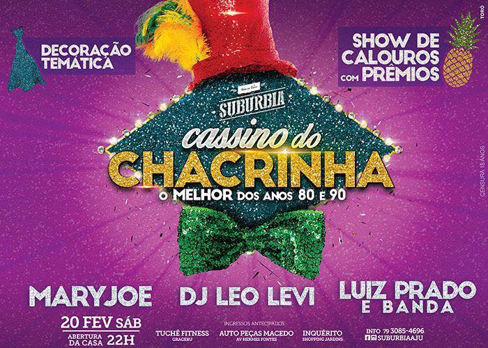 MaryJoe, Dj Leo Levi e Luiz Prado & Banda - Cassino do Chacrinha